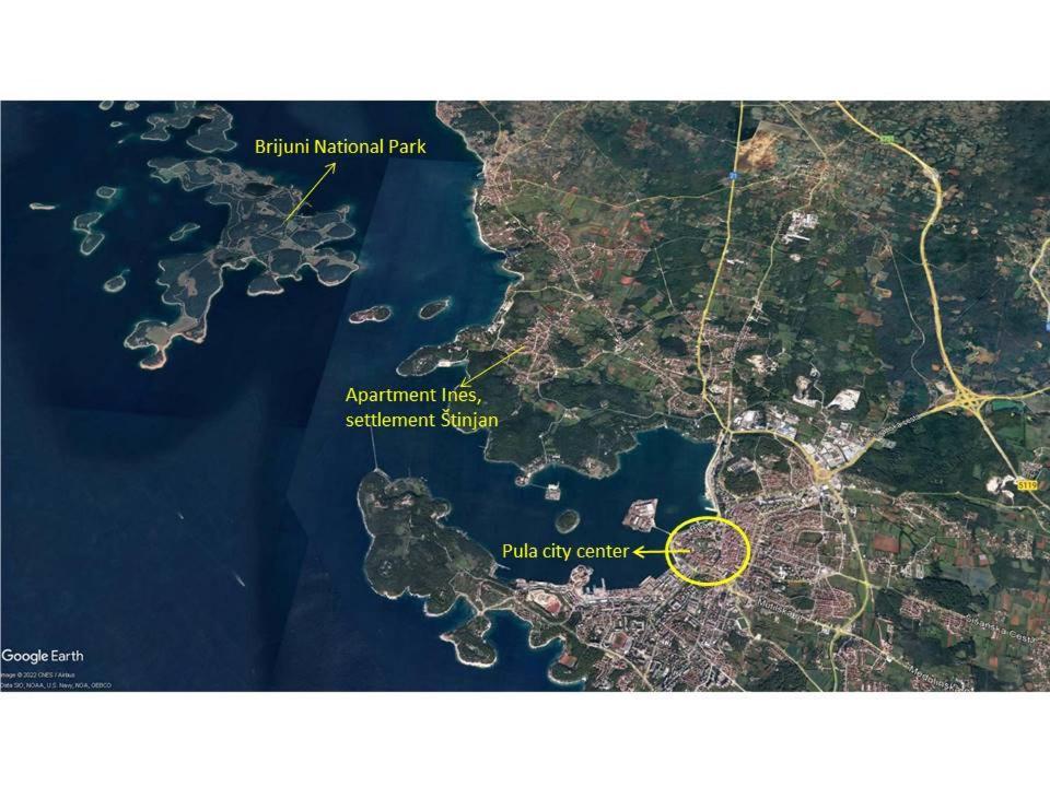 Apartman Ines- Stinjan Pula Luaran gambar